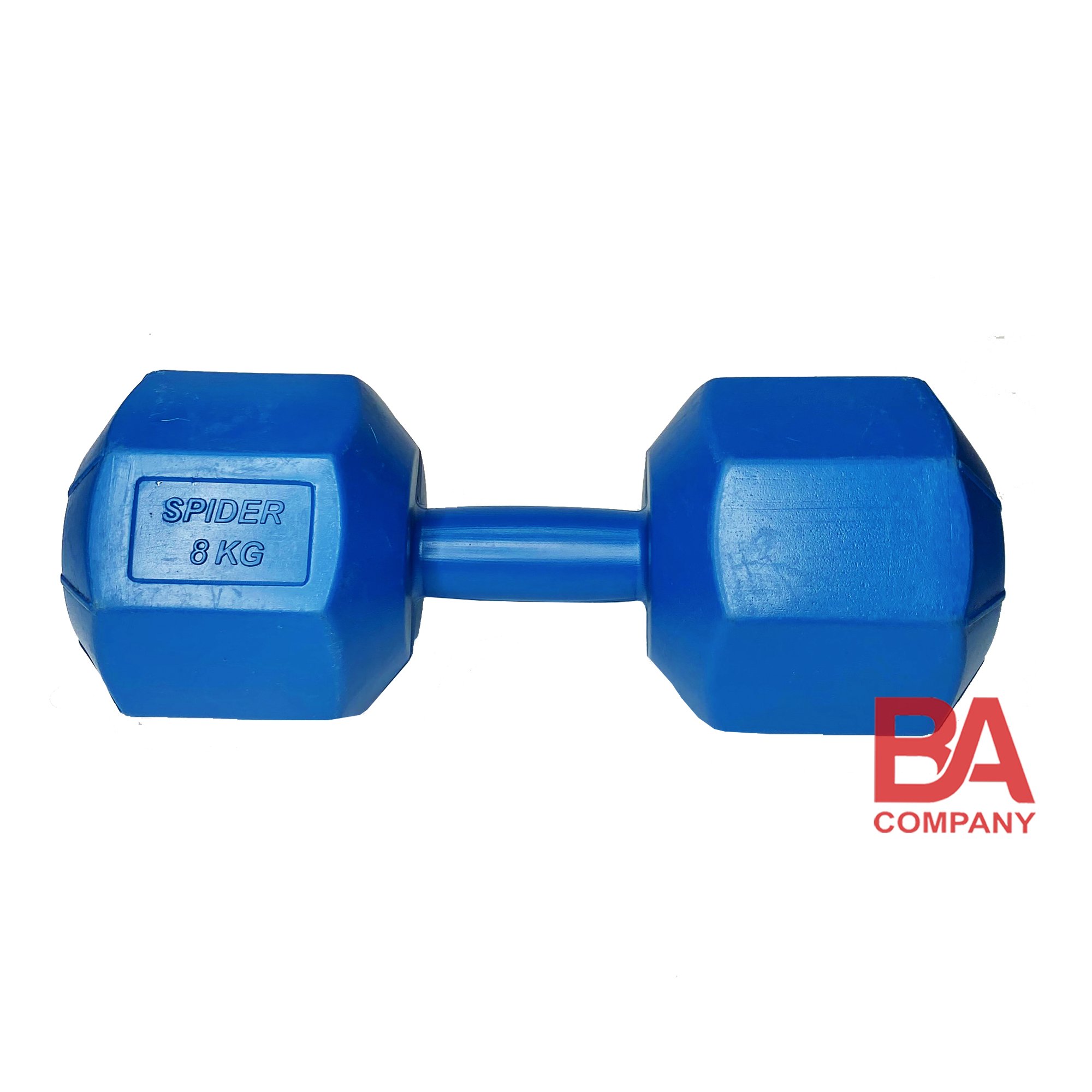 Vỏ tạ tay nhựa 8kg tập gym chưa nhồi, dụng cụ thể thao BINHANSPORT