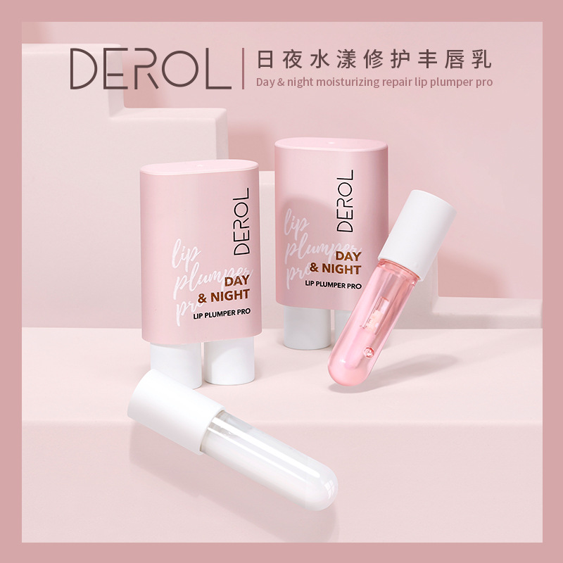 DƯỠNG MÔI PHỤC HỒI & DƯỠNG MÔI MILKY & PINK LIP PLUPER PRO DAY & NIGHT DEROL