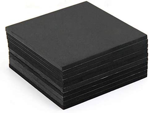 SET 10 TẤM CAO SU NON CÁCH ÂM CHỐNG RUNG  KÍCH THƯỚC 50x50x1cm/TẤM