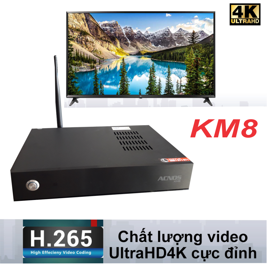 Đầu karaoke acnos km8 - hát online youtube , offline hdd 3tb với 54 ngàn bài
