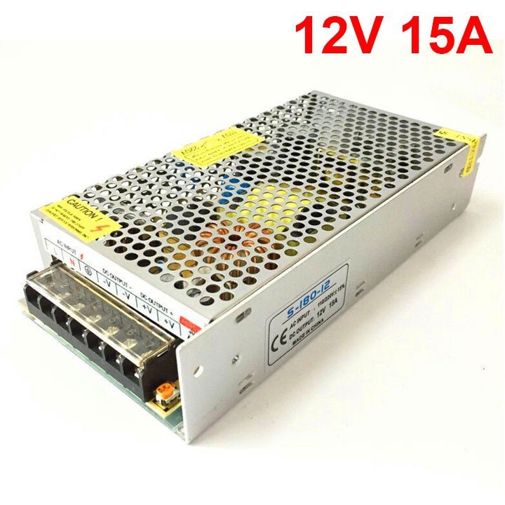 Nguồn tổ ong 12v 15a - nguồn camera