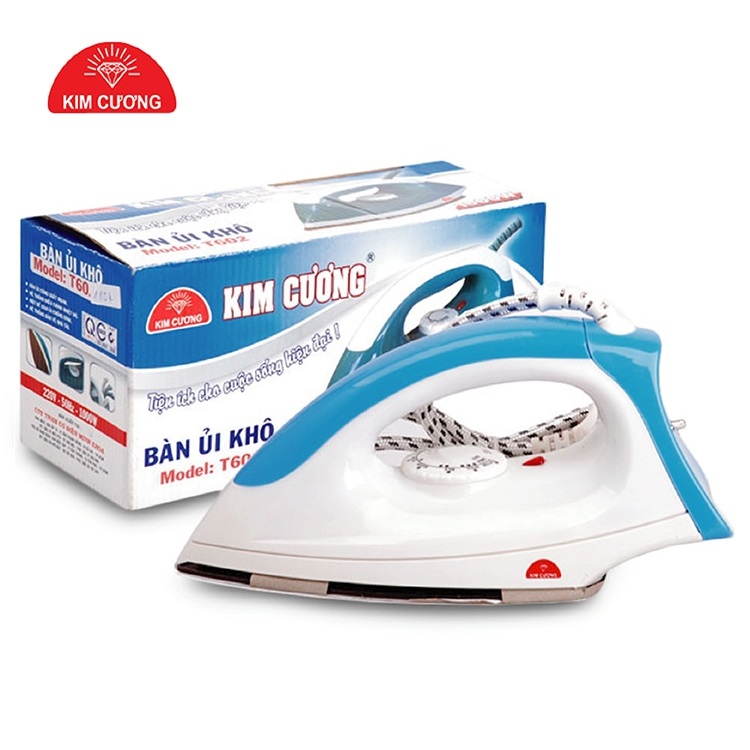 Bàn ủi khô Kim Cương T-602 - Giao màu ngẫu nhiên