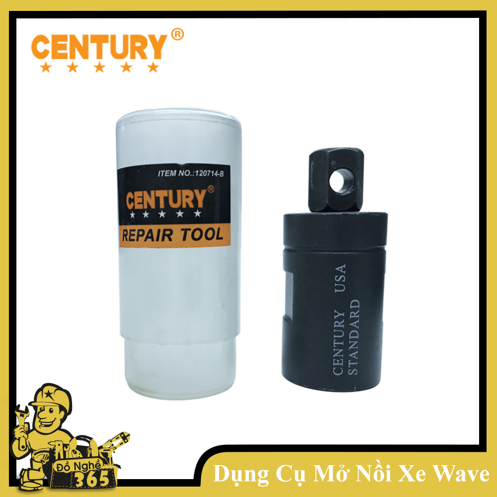 Dụng cụ cảo nồi xe Wave CENTURY - 120714-B, chuyên dụng để mở nồi xe wave, được thiết kế nhỏ gọn, dễ sử dụng. Có thể sử dụng được cả 2 đầu răng