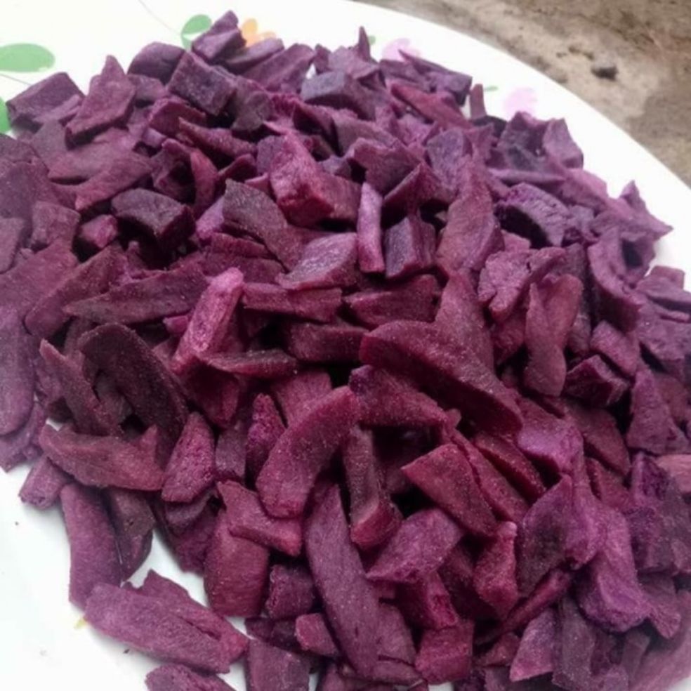 2kg khoai lang tím sấy giòn