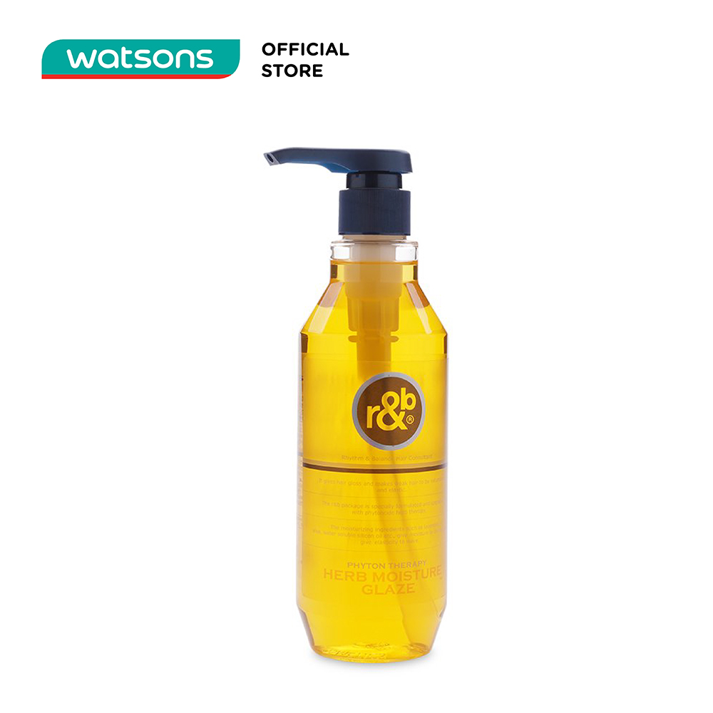 Nước dưỡng bóng tóc r&b herb moisture glaze 450ml