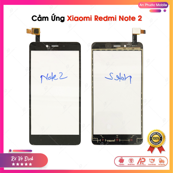 Cảm ứng xiaomi redmi note 2 - mặt kính cảm ứng điện thoại xiaomi cao cấp