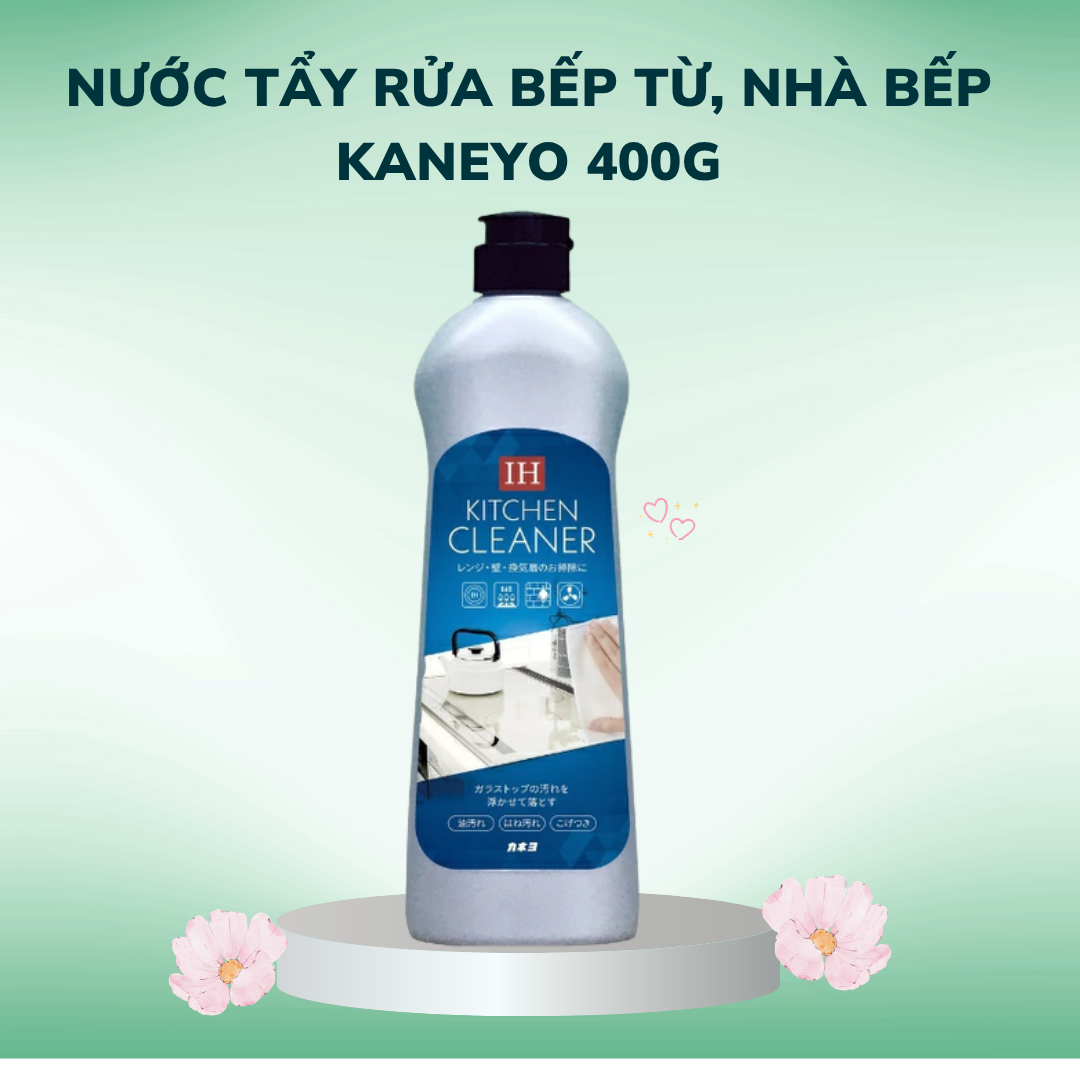 Nước tẩy rửa bếp từ, nhà bếp Kaneyo 400g