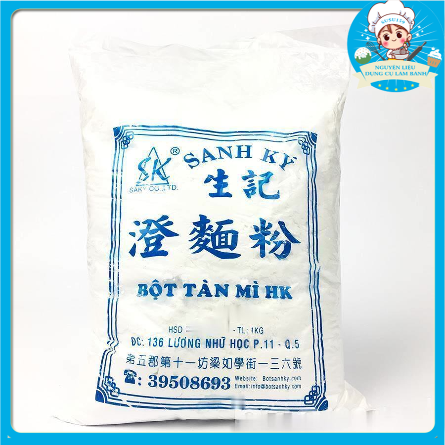 1 KG Bột Tàn Mì Sanh Ký Chuyên Dụng Để Chế Biến Các Loại Bánh Siêu Ngon