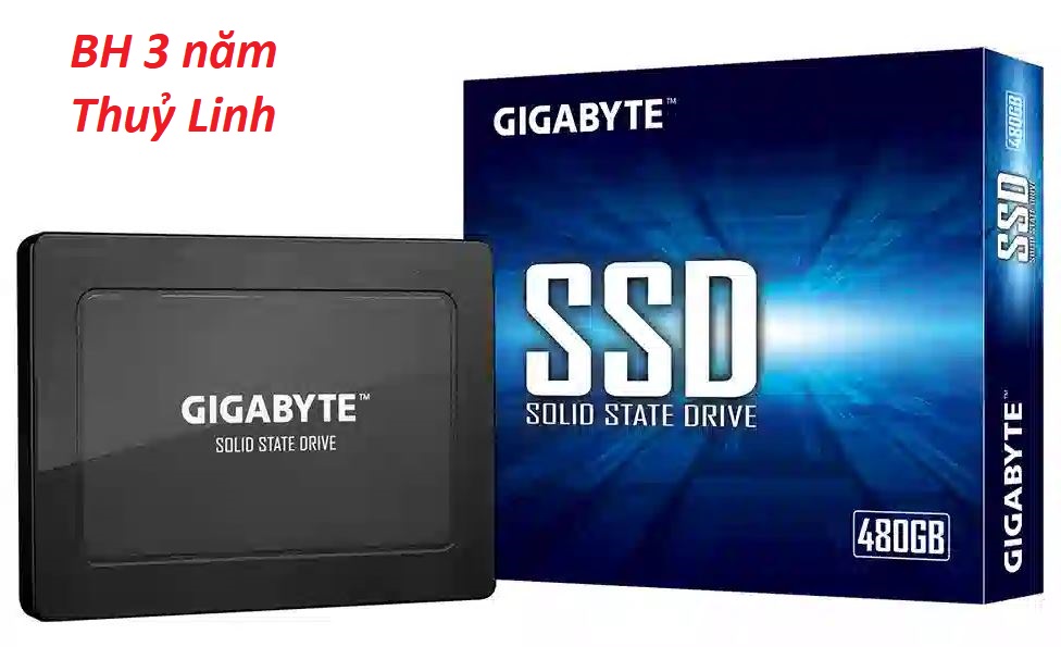 Ổ cứng SSD 480GB GigaByte dùng cho laptop pc tốc độ cao bảo hành 3 năm