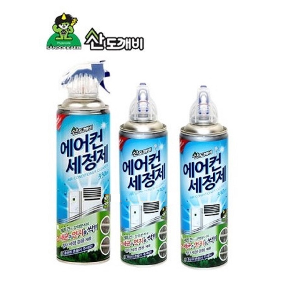 [HCM]Xịt Vệ Sinh Máy Lạnh Sandokkaebi 330ml