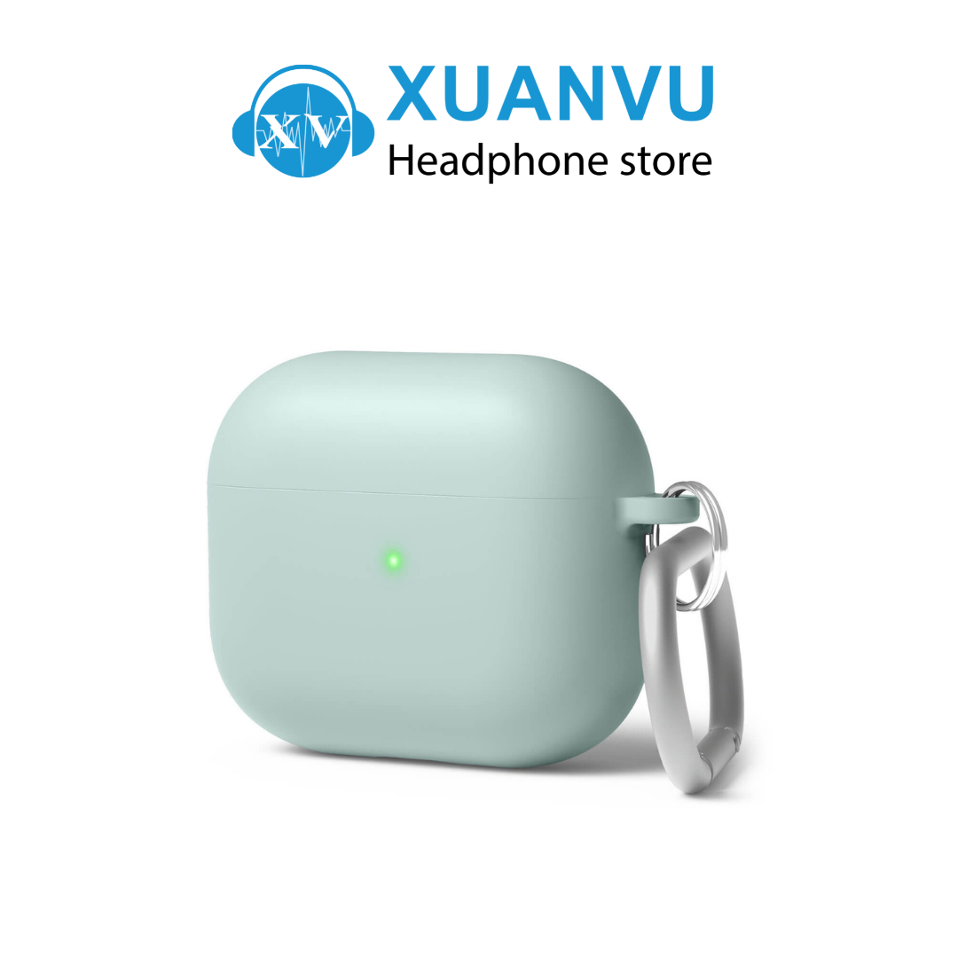 Vỏ Case AirPods 3 Elago Liquid Hybrid Hang Silicone - Hỗ trợ sạc không dây
