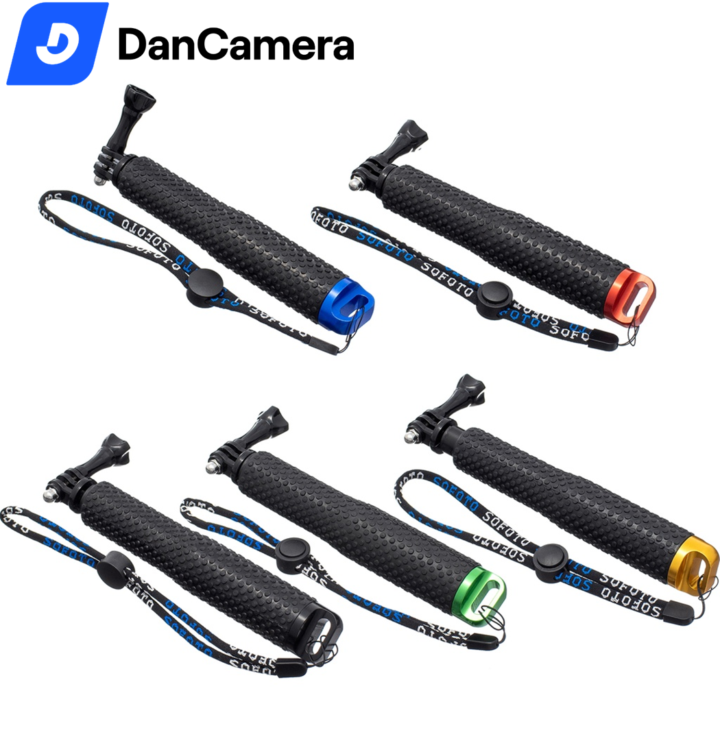 Gậy rút máy quay Gopro (hero 9/8/7/6/5/4) và Action Cam dài 1.2 (selfie stick)