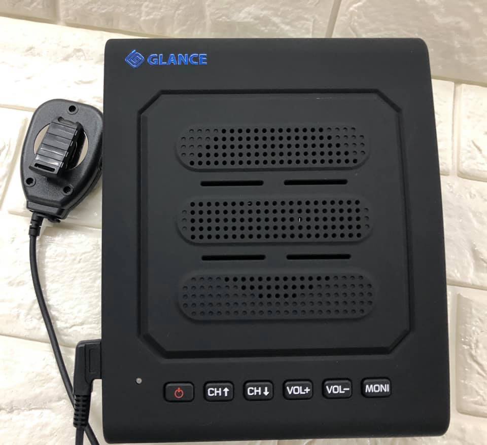 Loa phóng thanh cho bộ đàm glance gc-169, dùng cho nhà hàng