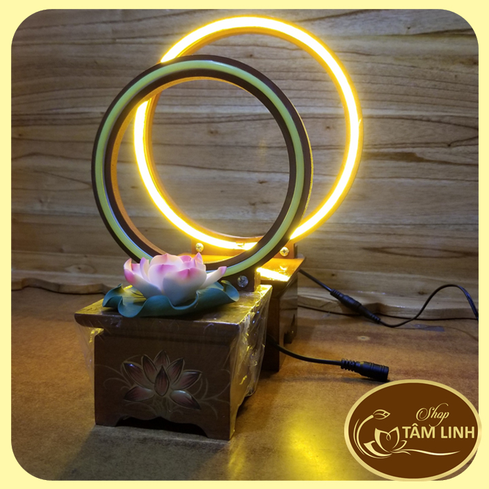 Hào Quang Led Neon Trang Trí Tượng Phật Mẫu Kệ Đèn Đẹp GIÁ SIÊU RẺ