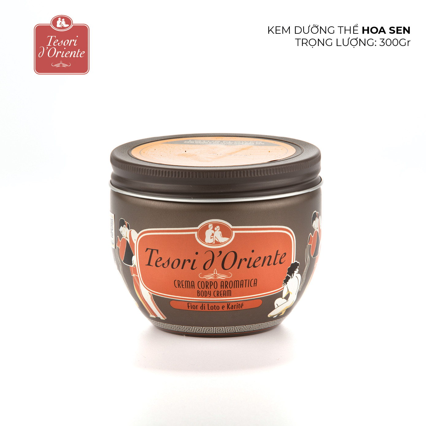 Kem dưỡng thể Tesori d'Oriente Hương Hoa sen 300gram