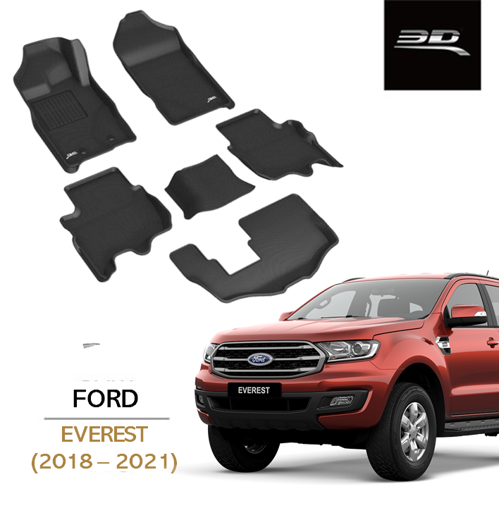 Thảm lót sàn 3d kagu maxpider cho ford everest
