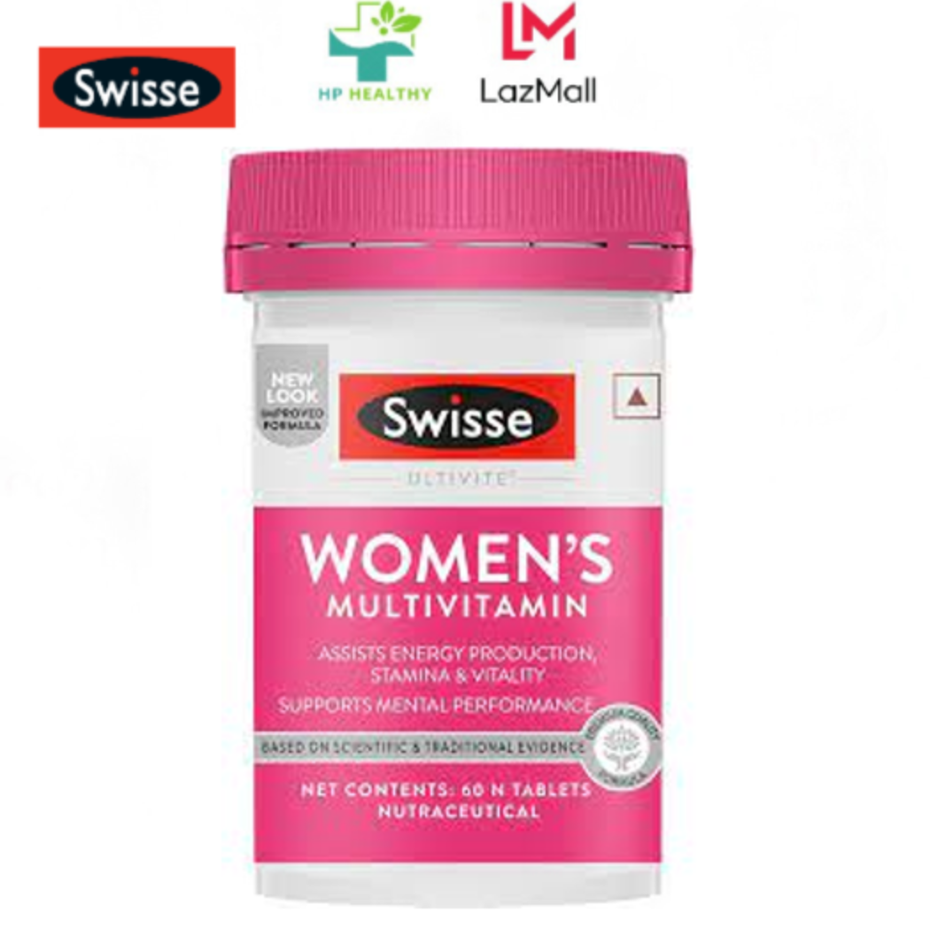 Vitamin Tổng Hợp Cho Nữ Swisse Womens Ultivite Multivitamin, 60 viên