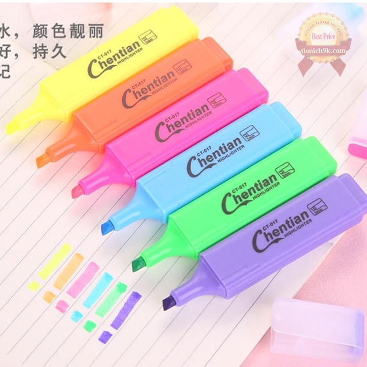 Combo 2 Bút nhớ Chentian – Bút đánh dấu nhiều màu