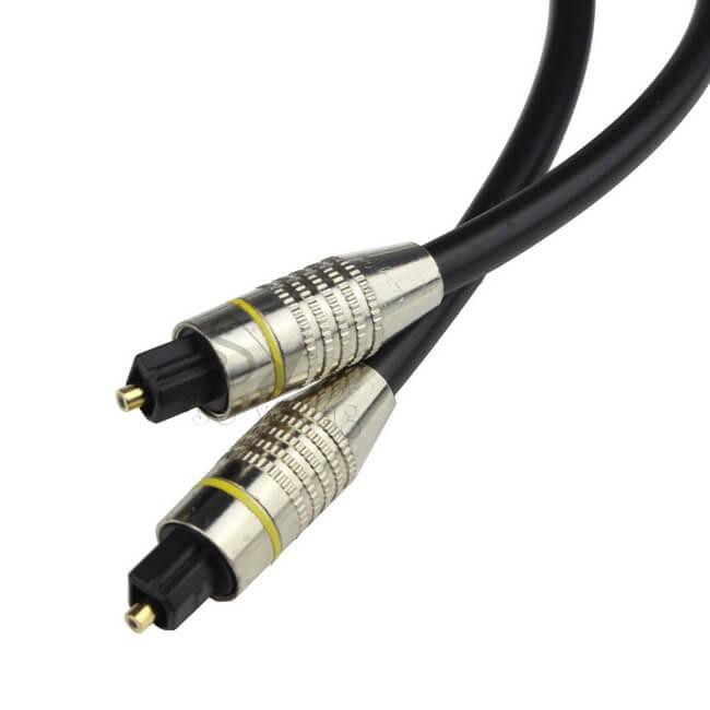 Cáp âm thanh quang Optical dài 1.5M đầu nhôm