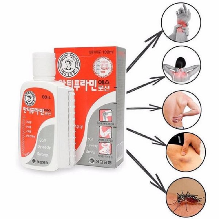 Dầu nóng xoa bóp Hàn Quốc Antiphlamine 100ml