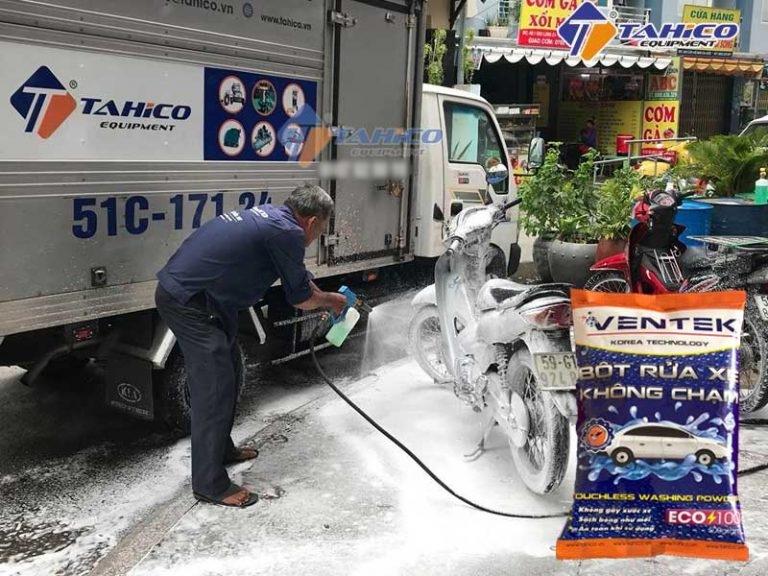 [HCM]Bột rửa xe xe không chạm Ventek 500g