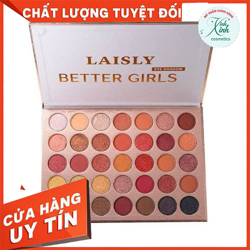 ⭐CHÍNH HÃNG⭐ Bảng phấn mắt Laisly Better Girls |Bảng màu mắt Laisly Better Girls với các tông màu siêu hot