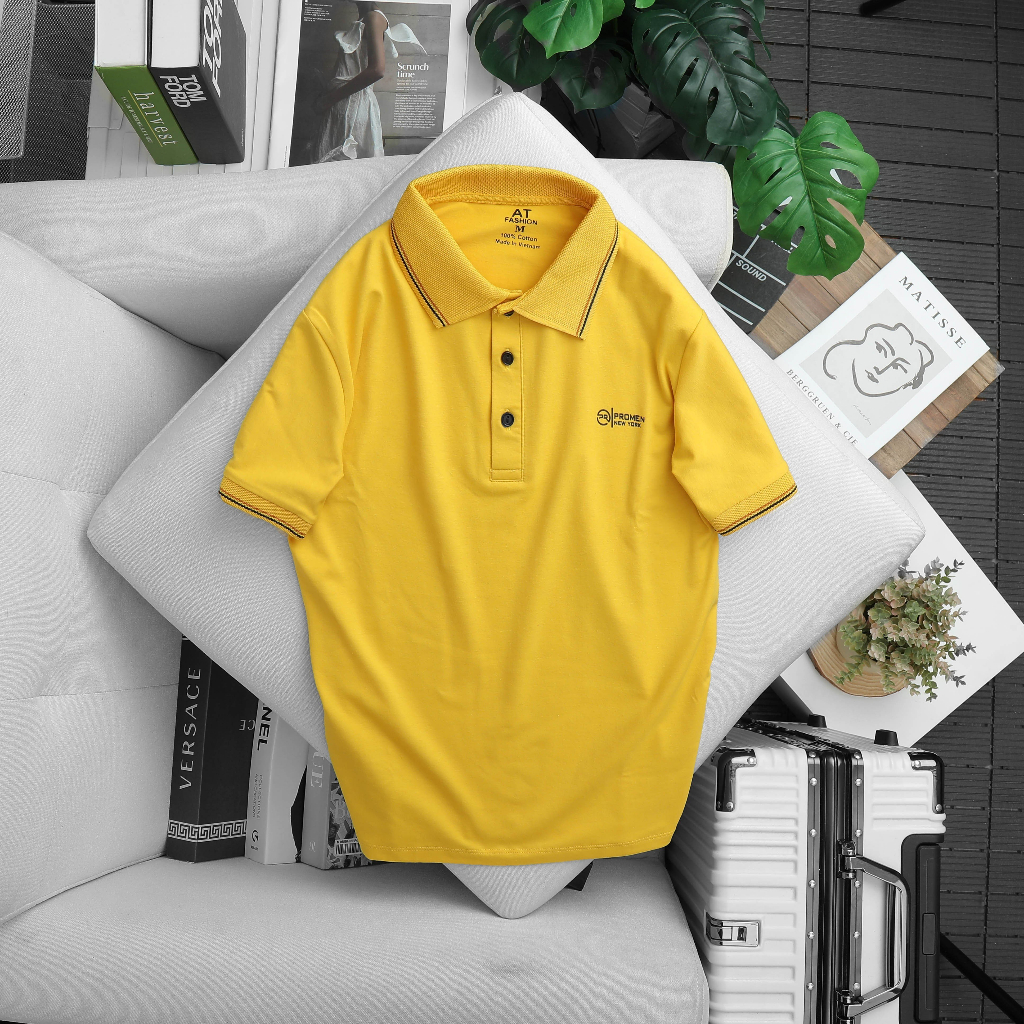 Áo thun polo cho bé trai bé gái, áo thun cổ trụ, áo đi học chất liệu thun cotton mềm mịn thoáng mát co giản 4 chiều - 3