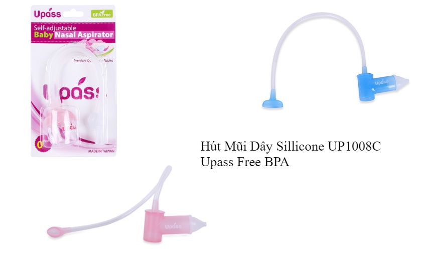 Hút mũi dây cao cấp silicon cho bé upass up1008c