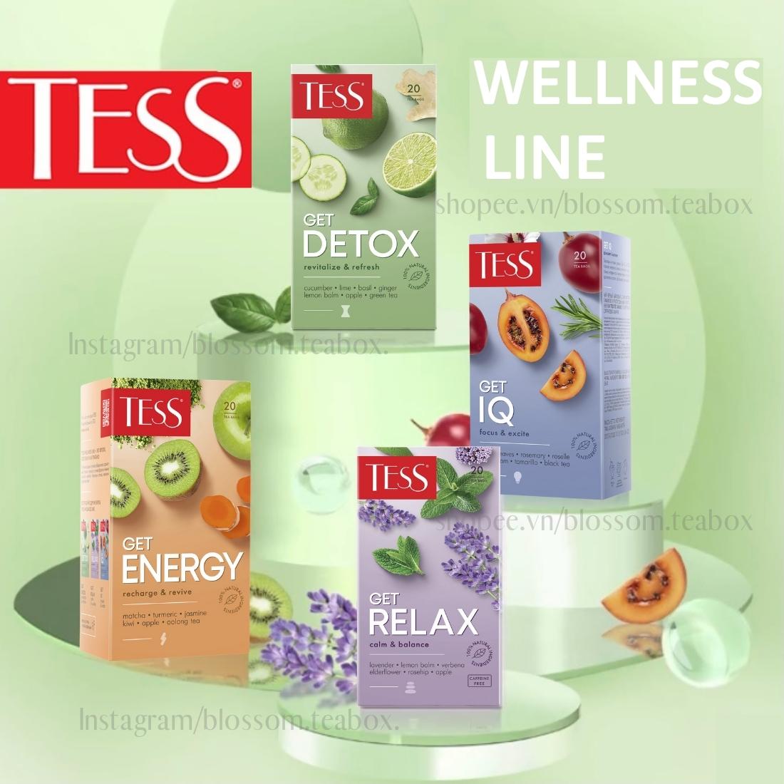 Trà tess 20 gói dòng wellness - chăm sóc sức khoẻ thể chất & tinh thần