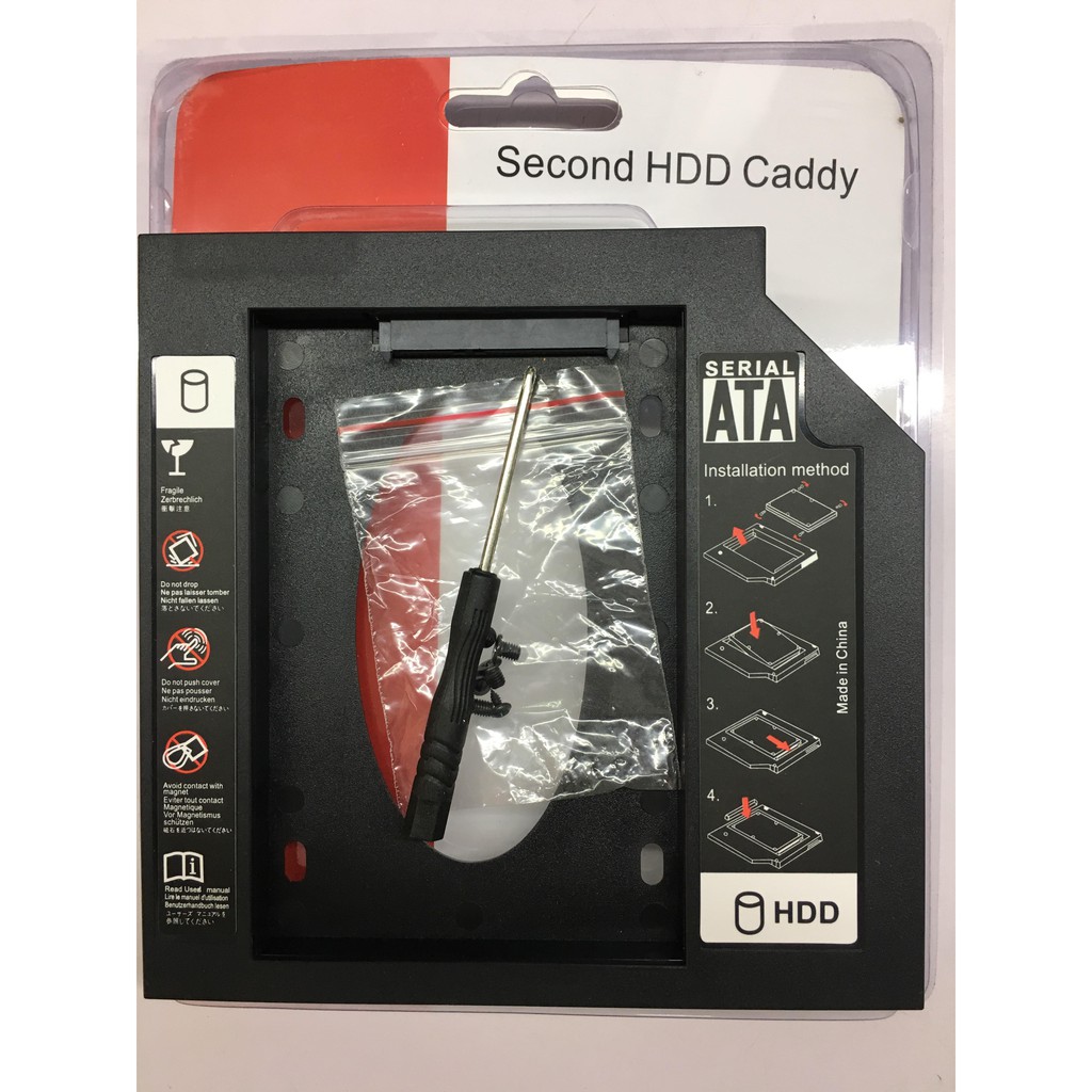 Khay ổ cứng laptop Caddy Bay SATA Giá rẻ