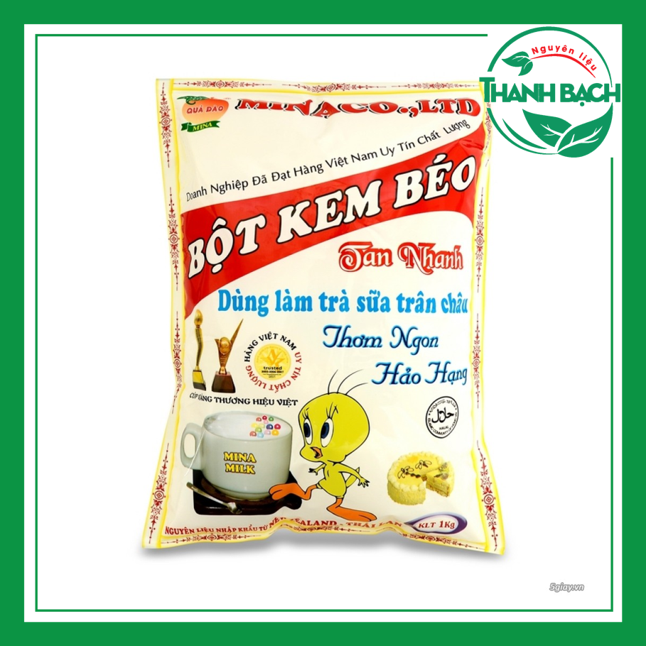 Bột kem béo mina con vịt gói 1kg