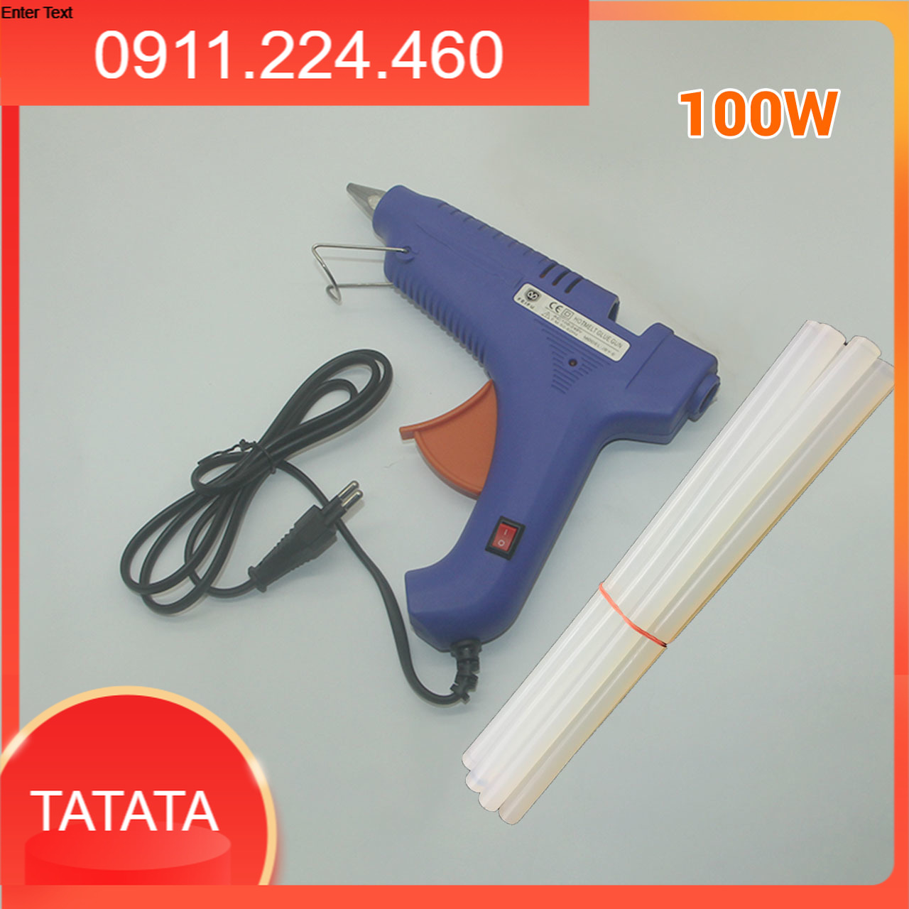 Súng bắn keo nến loại to 100W