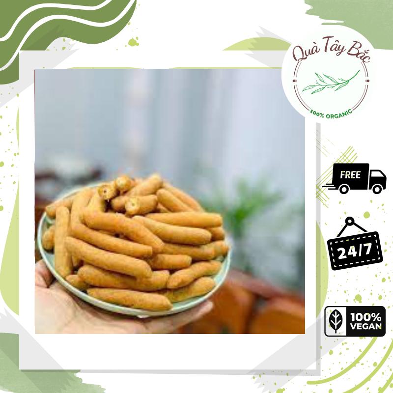 [ HOÀN TIỀN 10% ]Quẩy nếp Tú Lệ đặc sản vùng cao Yên Bái Tây Bắc Gift - Quà của núi rừng.Đảm bảo 100% tự nhiên không chất bảo quản