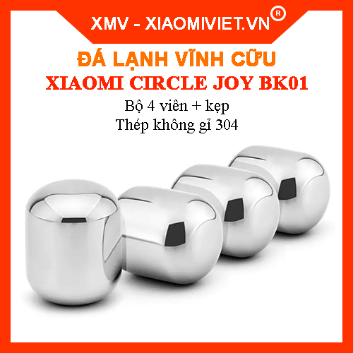 Đá lạnh vĩnh cửu xiaomi circle joy - bộ 4 viên + 1 kẹp