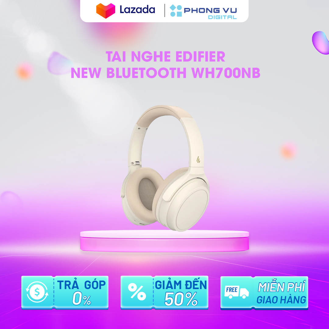 Tai nghe edifier new bluetooth wh700nb - bảo hành 12 tháng