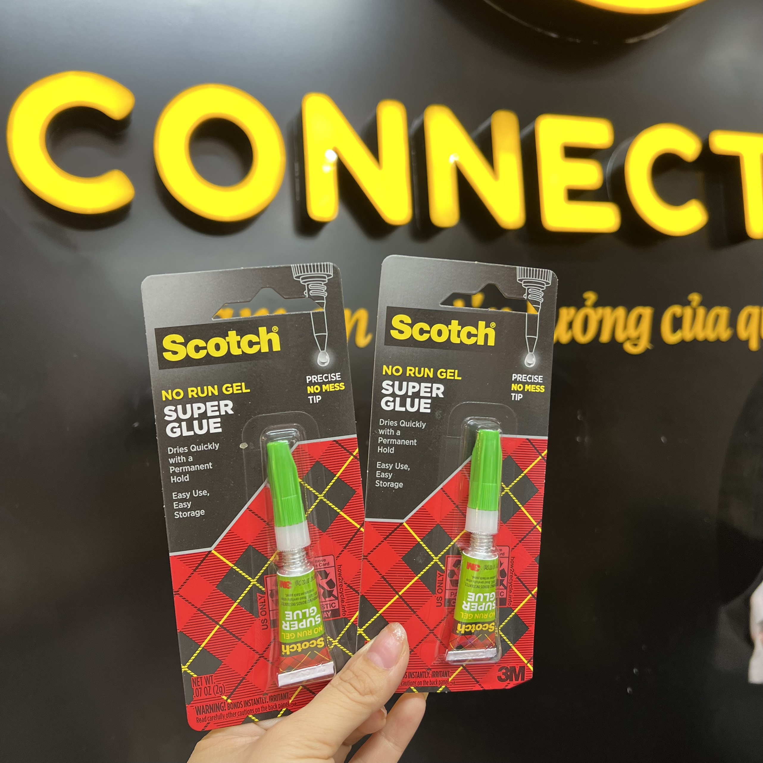 Keo dán đa năng nhanh khô 3m scotch super glue ad113 2g