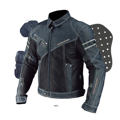Áo giáp xe máy komine jk-006 jean