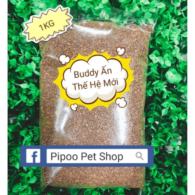 Cát Buddy Ấn Hạt Nhuyễn Cho Hamster - 1KG