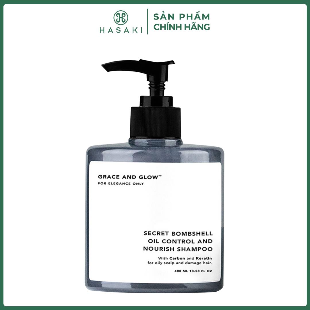  Dầu Gội Grace And Glow Secret Bombshell Kiềm Dầu 400ml Hasaki Sản Phẩm Chính Hãng 