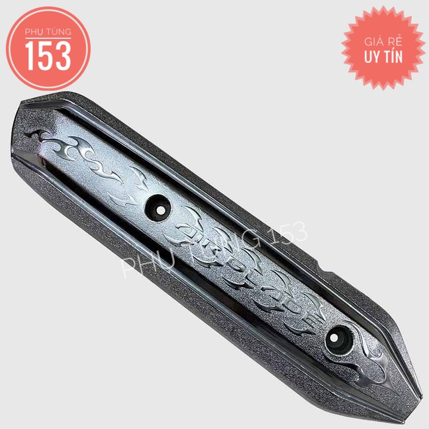 Che pô xe Air Blade 110 (2011 - 2012) bằng Gang - Ốp pô xe tay ga - PHỤ TÙNG 153