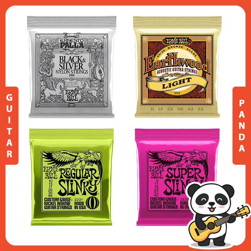 [HCM]Dây Đàn Guitar Ernie Ball Acoustic Classic Nylon Electric Điện