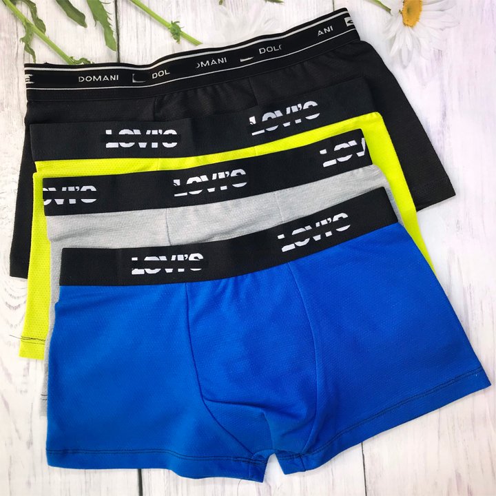 Quần sịp đùi quần boxer nam - chất liệu cotton lạnh co giãn, thoáng mát, thấm hút mồ hôi tốt - trúc bông sịp đùi
