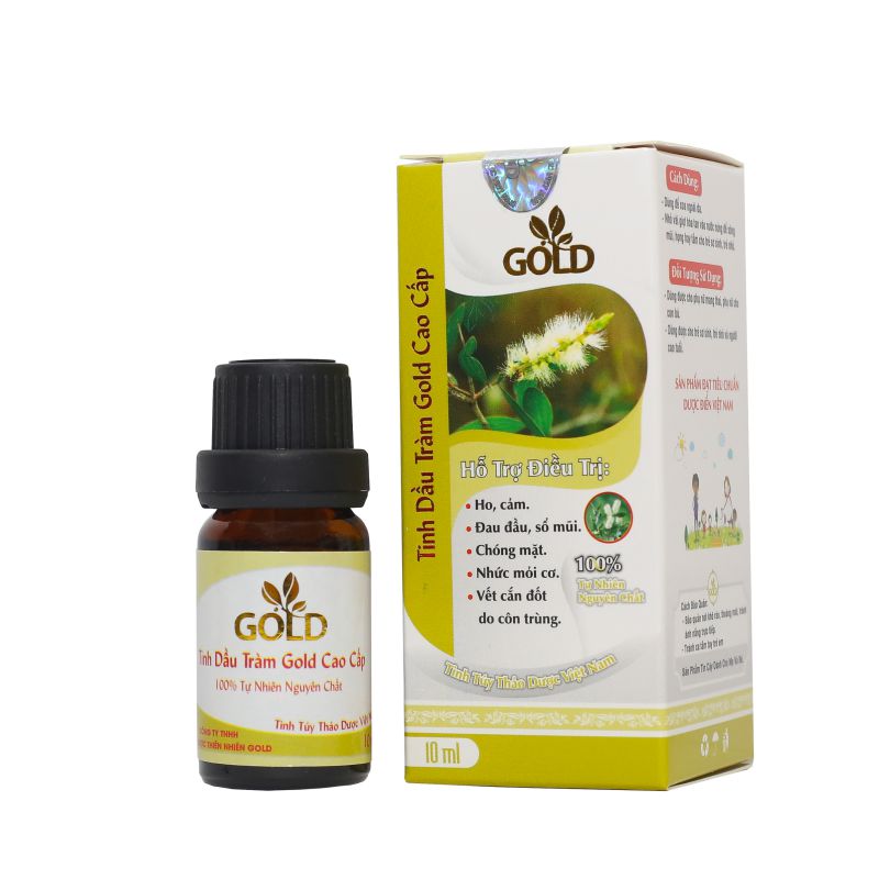 [HCM]TINH DẦU TRÀM GOLD CAO CẤP 10 ML