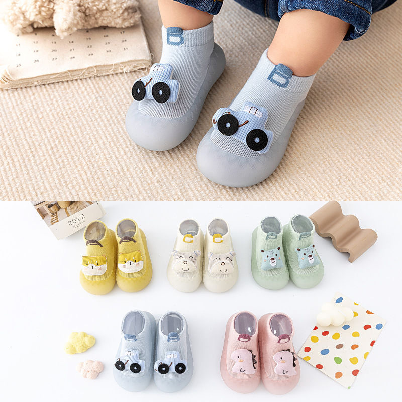 Giày bún hình thú 3d chống trượt cho bé - giày tập đi cho bé