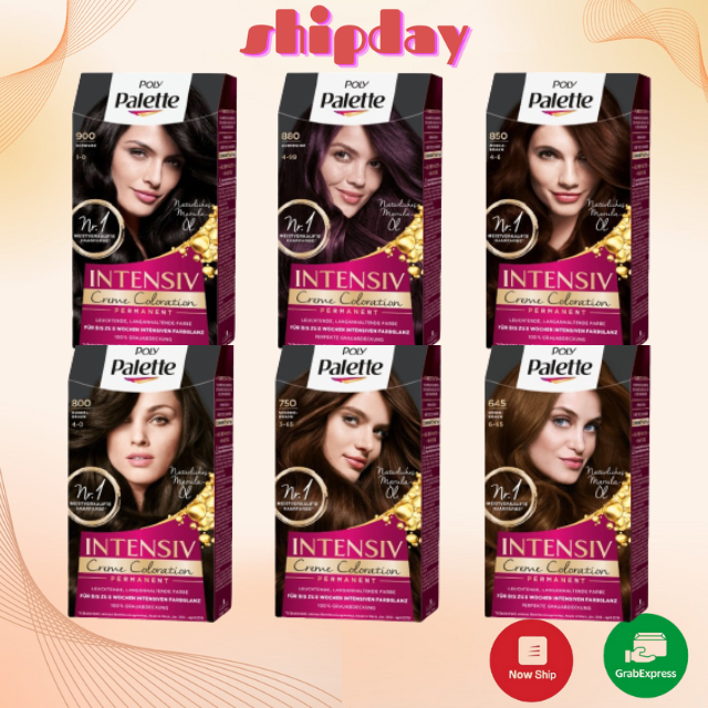 Thuốc nhuộm tóc Poly Palette phủ bạc - Hàng Xách Tay Đức
