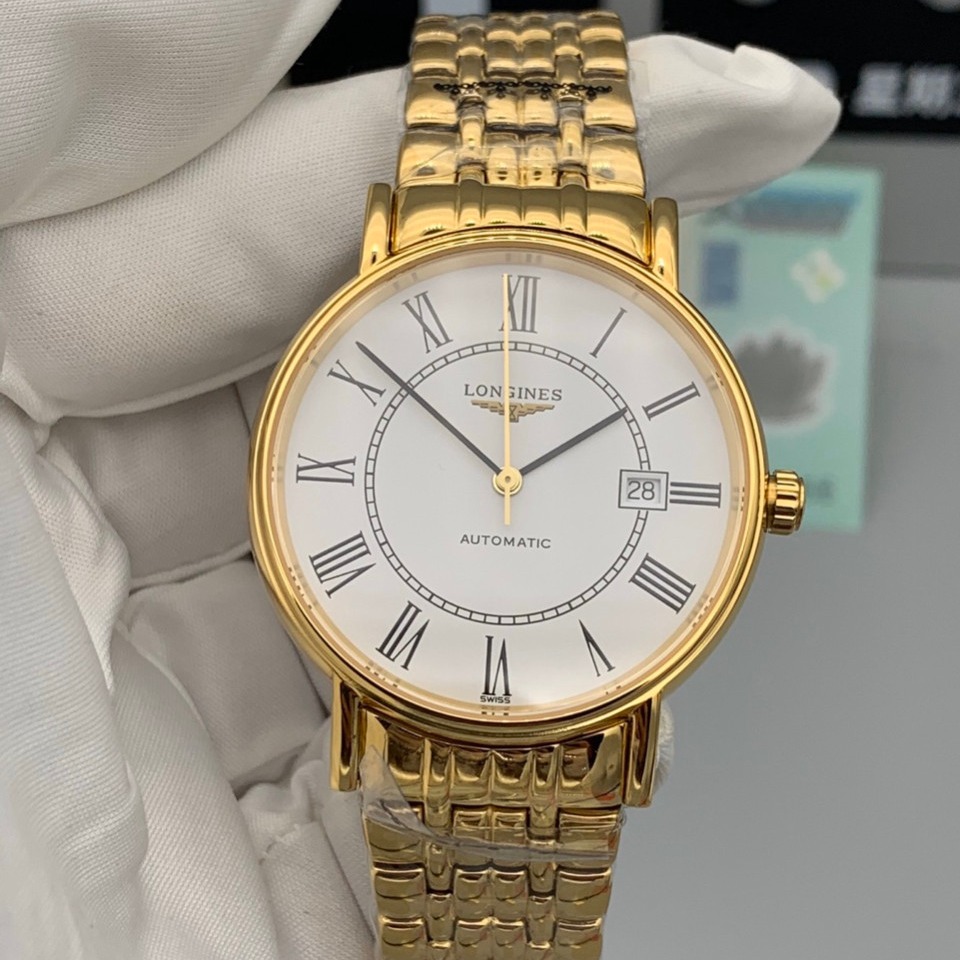 {  ĐỒNG HỒ PHỐ } ĐỒNG HỒ L686 CAO CẤP AUTOMATIC VÀNG TRẮNG SỐ LA MÃ + THẺ BẢO HÀNH