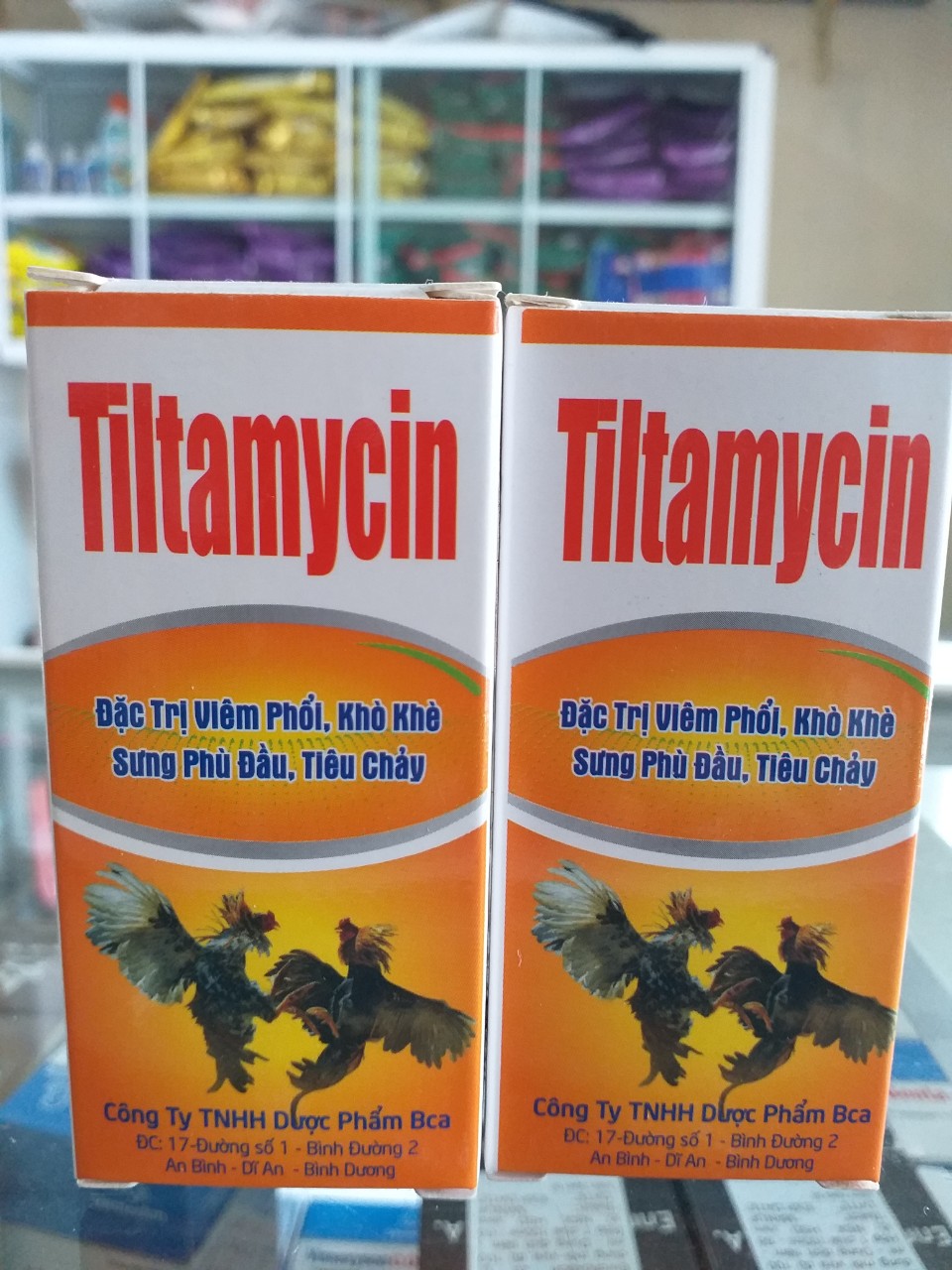 Tiltamycin 10ml - khò khè, sưng phù đầu, tiêu chảy