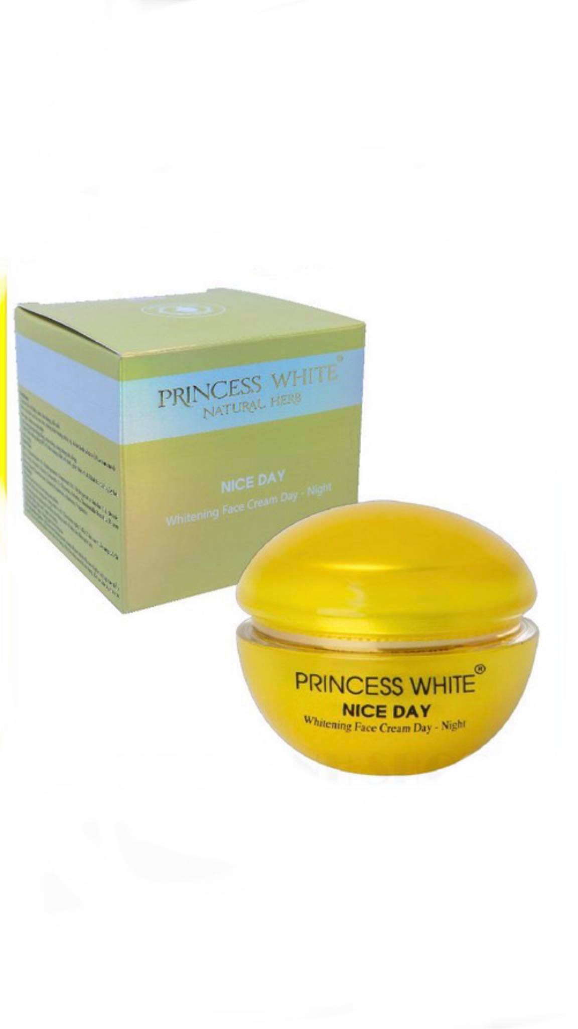 Kem NICE DAY Dưỡng Trắng Giữ Ẩm Ngừa Lão Hóa Da Princess White 22gr