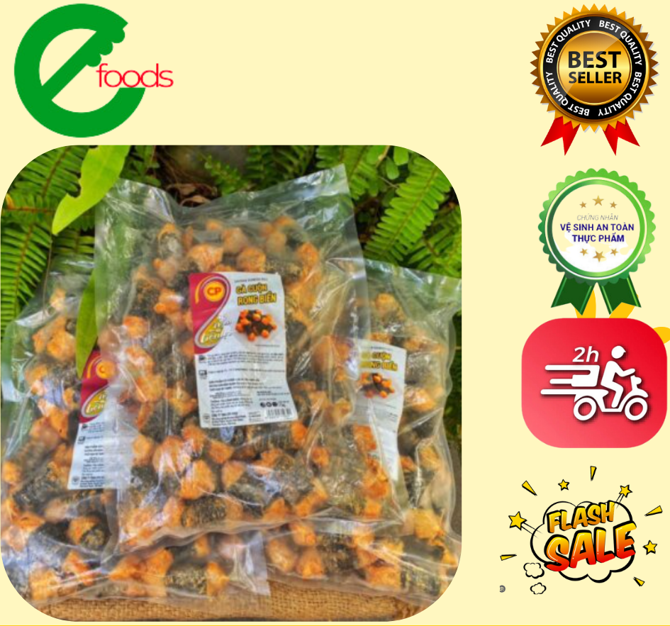 Gà Cuộn Rong Biển 300G- 500G- 1KG (Chọn Giao Hàng 2h giúp shop nha)