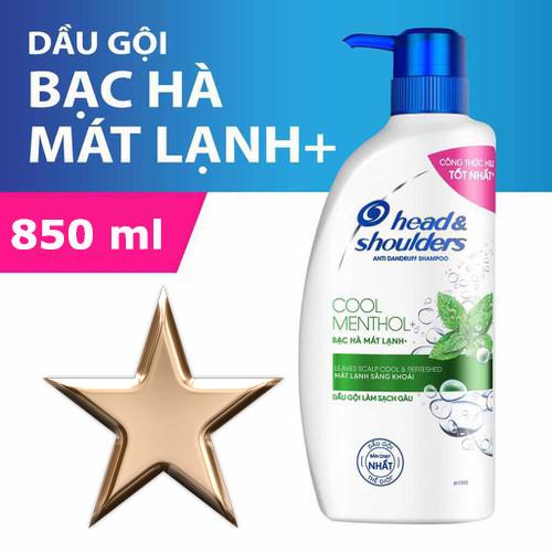 Dầu gội Head & Shoulders Bạc Hà 625 - 850ml - Nhập khẩu Thái Lan
